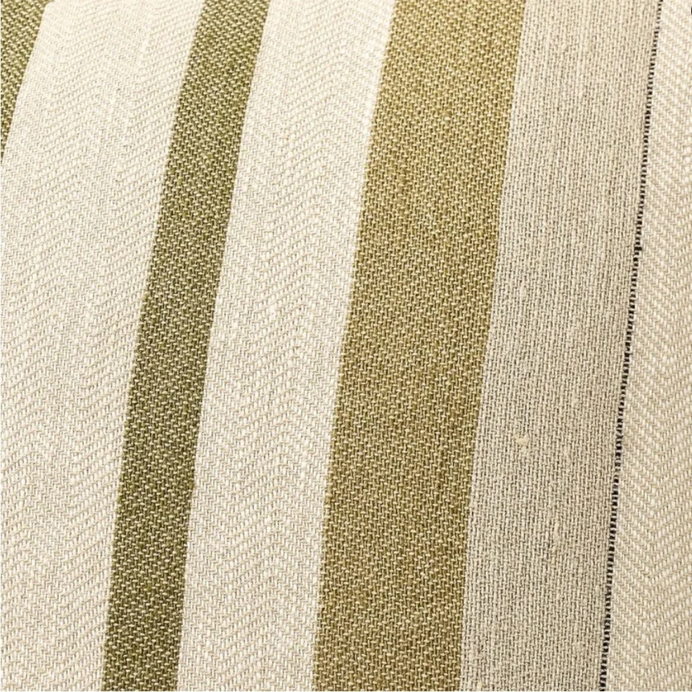 Pottery Barn Owen Striped Pillow Cover 22sq #2 NWOT